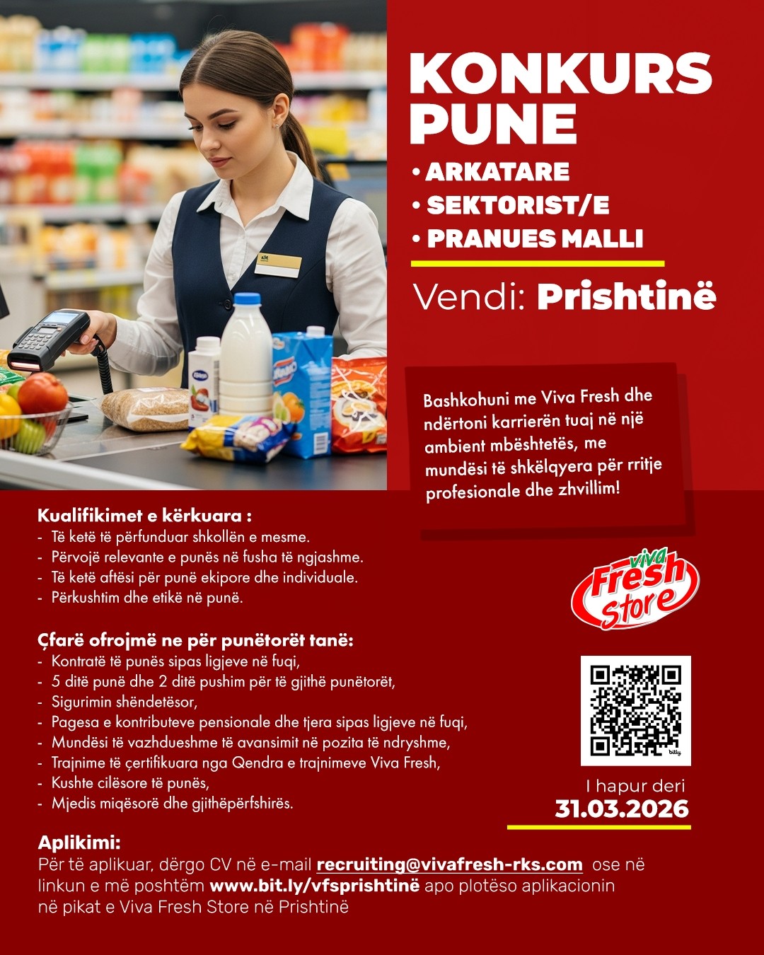 Arkatare, Sektorist/e, Pranues Malli - Prishtinë
